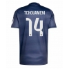 Camisa de Futebol Real Madrid Aurelien Tchouameni #14 Equipamento Secundário 2025-26 Manga Curta Camisa de Futebol Real Madrid Aurelien Tchouameni #14 Equipamento Secundário 2025-26 Manga Curta